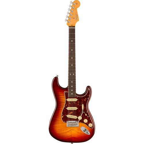 Fender 70th Anniversary American Professional Ii Stratocaster Rw Comet Burst Guitare Électrique Avec Étui