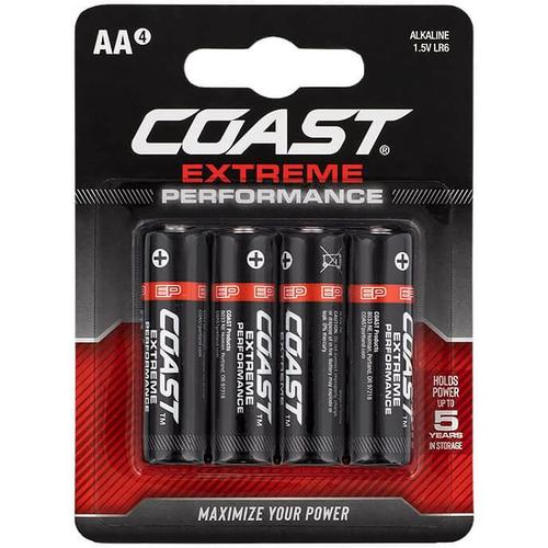 Coast LR06 Extreme Alkaline piles AA (lot de 4)