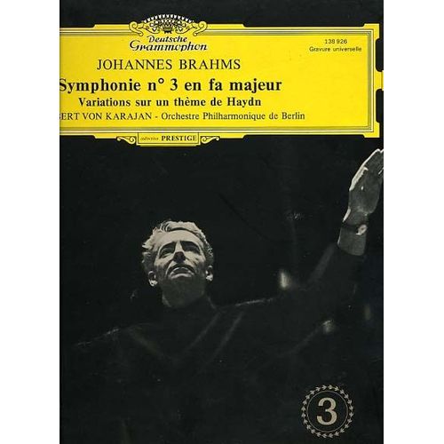 Symphonie N.3 /Variations Sur Un Theme De Haydn