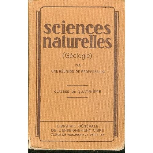 Sciences Naturelles (Géologie)
