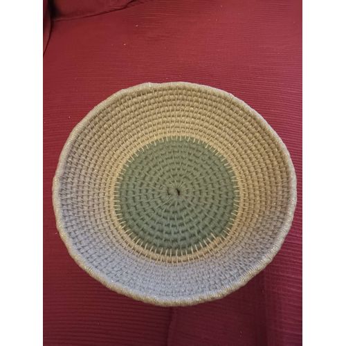 Corbeille panière fait main coton acrylique