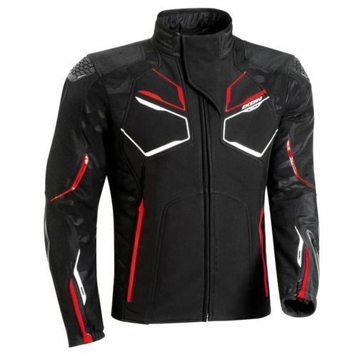 Blouson Moto Ixon Cell - Noir/Blanc/Rouge - S