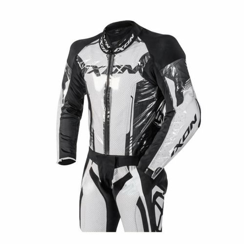 Blouson Moto Ixon Stream - Transparent/Noir - 2xl