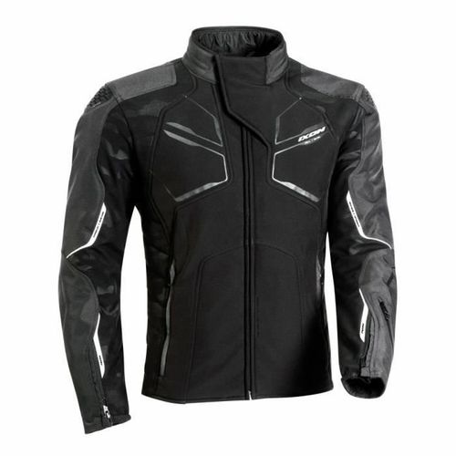 Blouson Moto Ixon Cell - Noir/Anthracite/Blanc - S