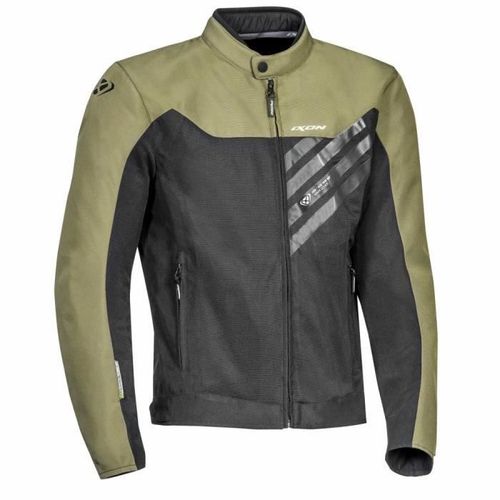 Blouson Moto Ixon Orion - Noir/Kaki - 4xl