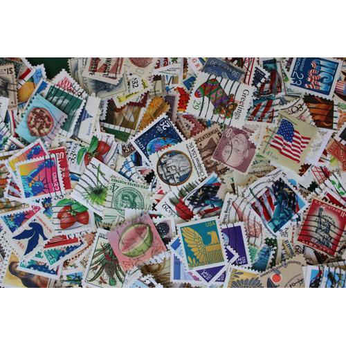 Etats-Unis 1700 Timbres Différents