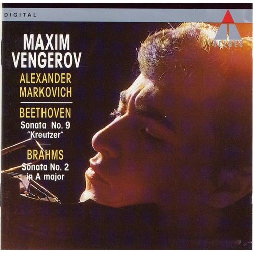 Sonate Pour Violon Et Piano No. 9 De Beethoven & No. 2 De Brahms Vengerov, Violon & Markovich, Piano