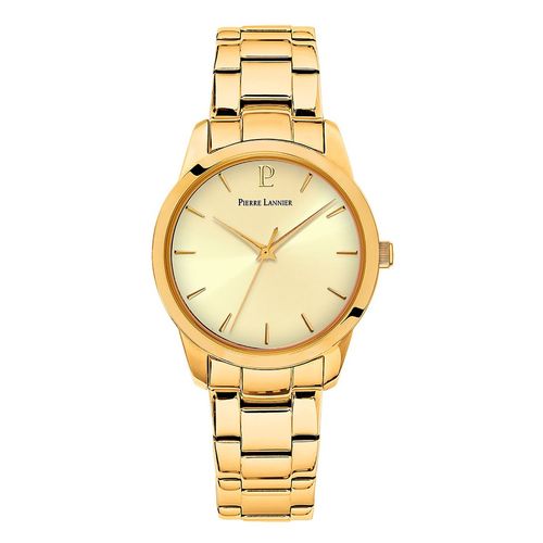 Montre Femme Pierre Lannier Roxanne Acier Doré