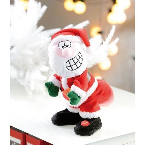 Père Noël chantant et dansant le Twerk