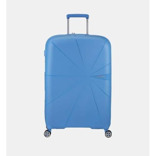 American Tourister - Valise rigide spinner Star Vibe 4R 77 cm  - Bleu