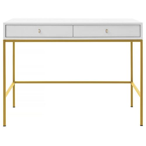 Console "Mono Gold " - 104 X 78 X 50 Cm - Blanc