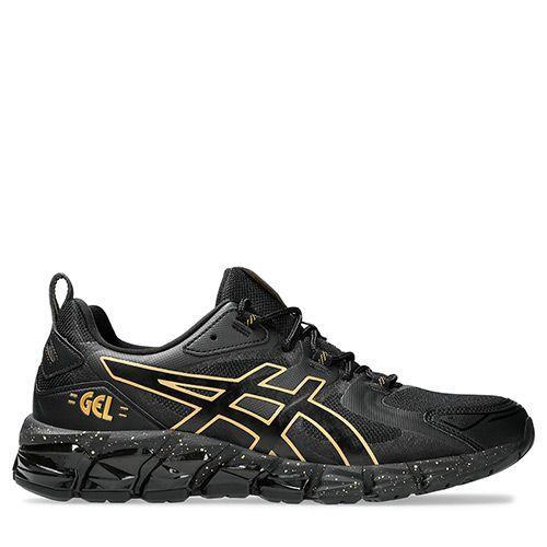 Asics blanche tache noir hotsell