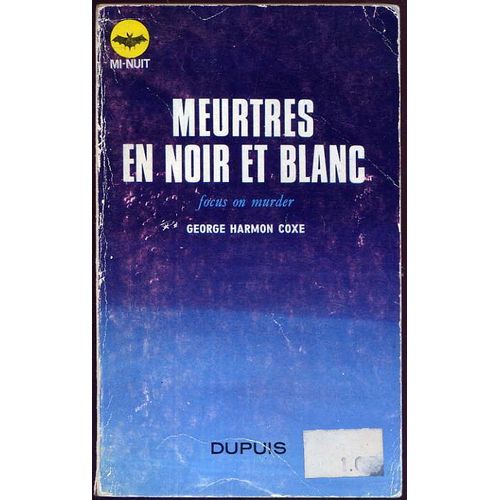 Meurtres En Noir Et Blanc