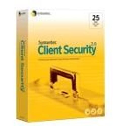 Symantec Client Security Business Pack - (V. 2.0) - Version Boîte - 10 Utilisateurs - Cd - Win, Nw - Français)