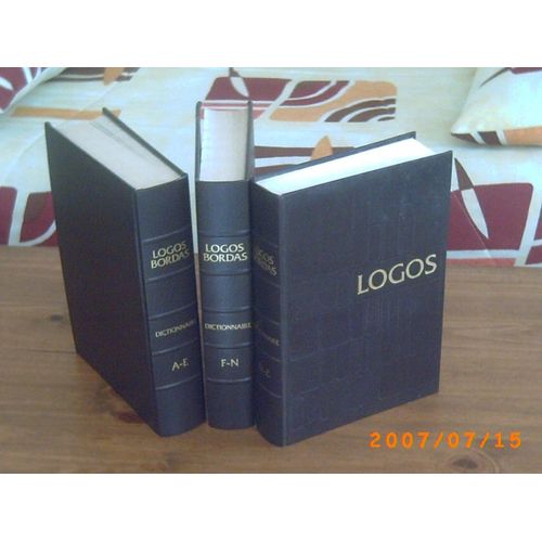 Grand Dictionnaire De La Langue Francaise Logos, Tome I A-E, Tome Ii  F-N, Tome Iii O-Z