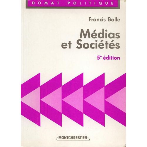 Médias Et Sociétés