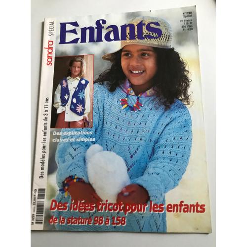 Catalogue Tricots Enfants Sandra 1999