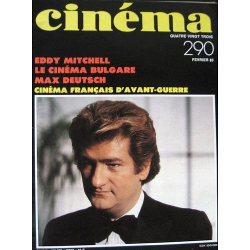Cinema 83  N° 290 : Eddy Mitchell / Max Deutsch