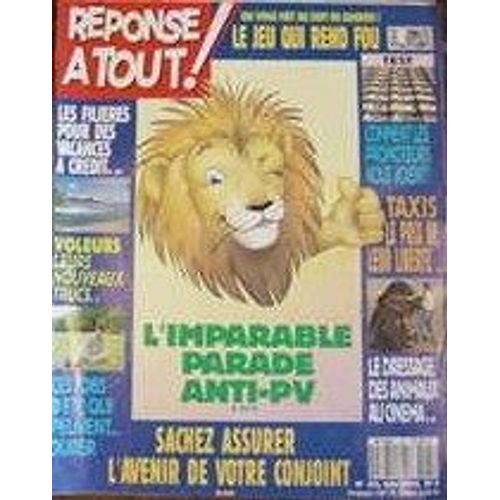 Réponse À Tout  N° 25 : L'imparable Parade Anti-Pv