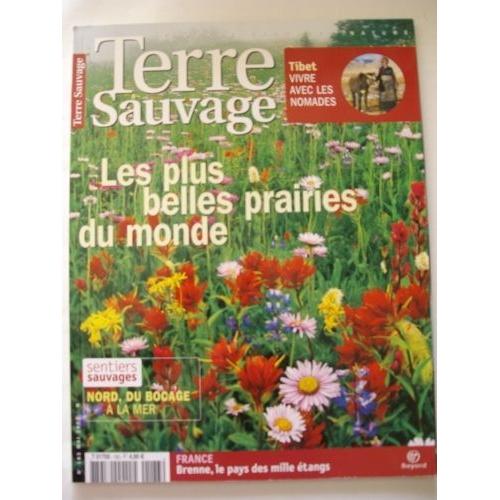 Terre Sauvage  N° 183 : Les Plus Belles Prairies Du Monde