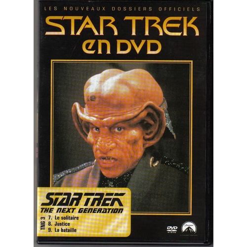 Star Trek The Next Generation Les Nouveaux Dossiers Officiels N° 7, 8, 9 Saison 1