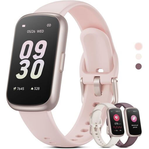 Montre Connectée Femme Homme Petit, 1,47'' Bracelet Connecté Avec F...