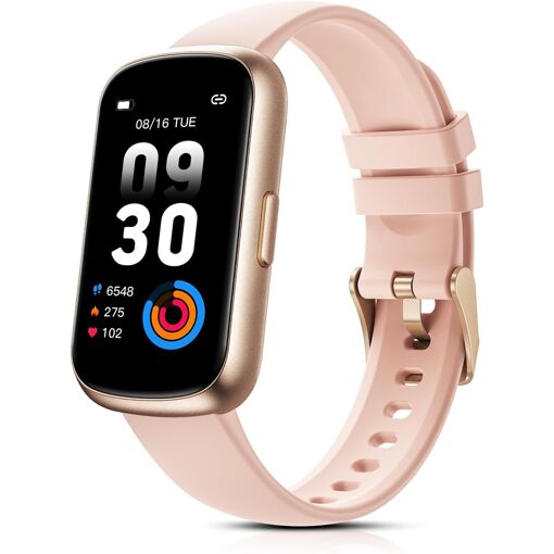 Montre Connectée Femme, 1,47`` Bracelet Connecté Avec 24 Modes Spor...