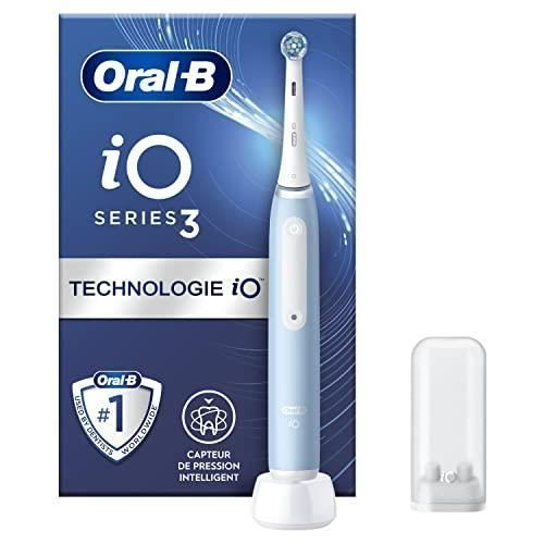 Oral-B Io 3 - Brosse À Dents Électrique Avec Brossette - Bleue