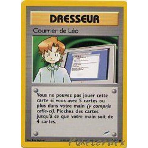 Dresseur - Courrier De Léo - 105/105 - Vf