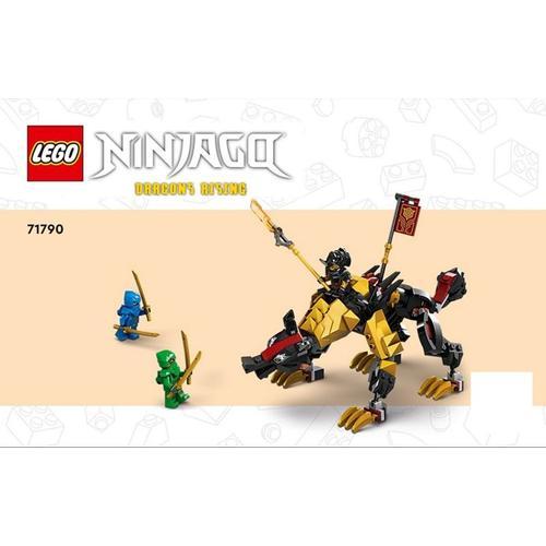 Lego Ninjago Notice / Instruction (71790) New Imperium Dragon Hunter Hound