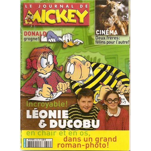 Le Journal De Mickey N° 2703 : Incroyable! Leonie Et Ducobu