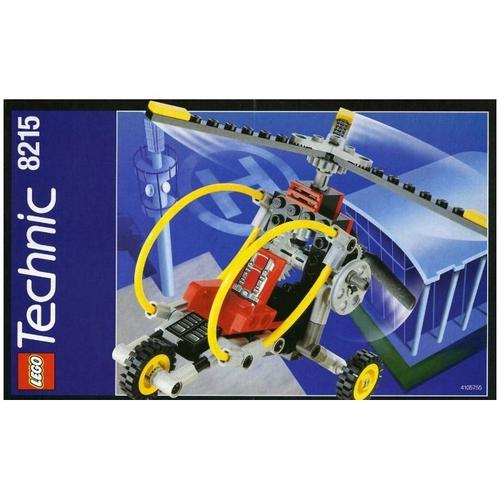 Guide De Construction Du Gyrocoptère Gyro Copter Lego Technic 8215 Notice