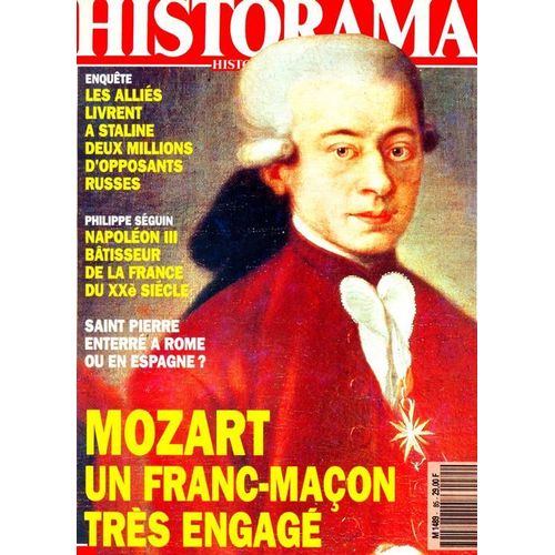 Historama N° 85 : Mozart Un Franc-Maçon Très Engagé