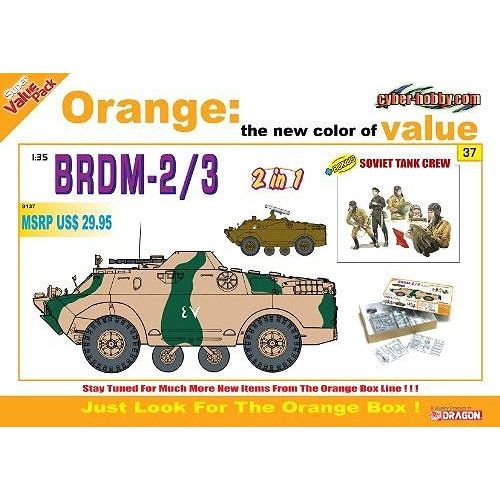 1/35 V?Hicules Blind?S De Reconnaissance Brdm-Sovi?Tiques 2/3 W / Chiffre D'p?Trolier Sovi?Tique (Japon Importation)