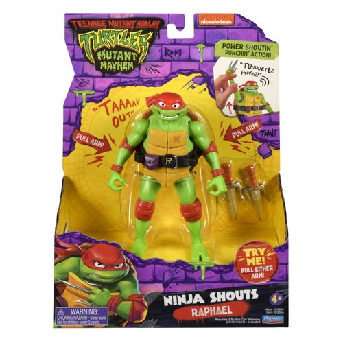 Movie 2023 Tortues Ninja - Figurine Deluxe 15 Cm Avec Fonction Électronique - Asst