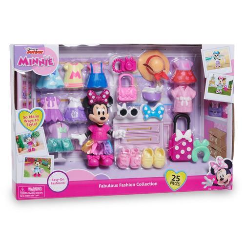 Minnie Mouse Minnie - Coffret Fashion Avec Figurine Articulée 15 Cm Minni Et Acc.
