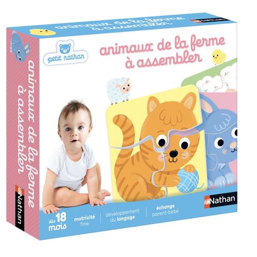 Petit_Nathan Animaux De La Ferme À Assembler