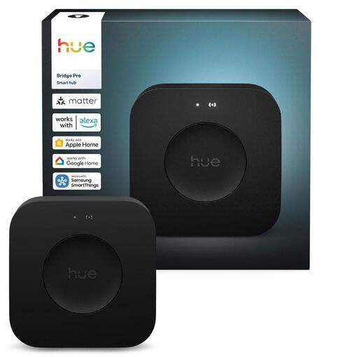 Smart Hub Philips Hue Bridge Pro Noir
