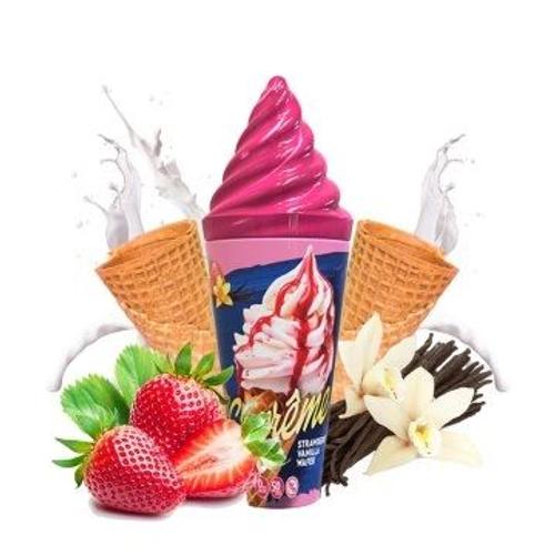 E-liquide Suprême Strawberry Vanilla 0mg 50ml + 2 Boosters - Suprême by Vape Maker