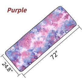 Serviette de yoga Microfibre Écologique Yoga Serviette antidérapante Tapis de