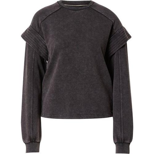 Scotch & Soda Sweat-Shirt Gris Fumé / Rose / Noir / Blanc