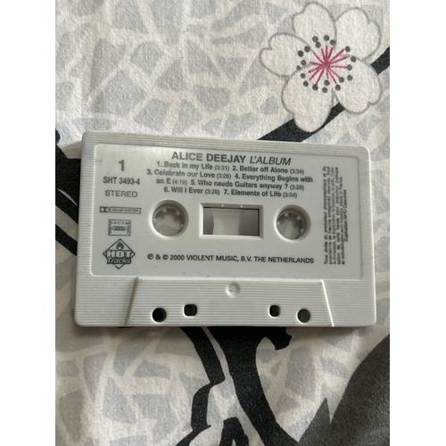 Cassette Audio Alice Deejay - L’Album (Sans Boîte Ni Jaquette)