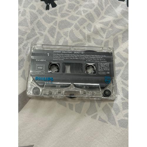 Cassette Audio Johnny Hallyday - Live 92 (Sans Boîte Ni Jaquette)