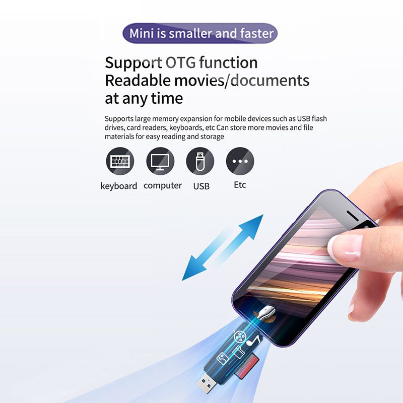 XS15 PRO 4G Mini Smartphone 3,0 pouces Android 9.0 Quad-core... - 10