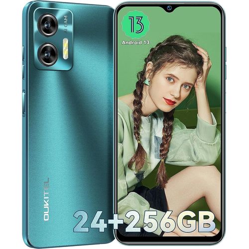 OUKITEL C35 24+256Go 6.56" 50MP Android 13 Dual SIM - Vert