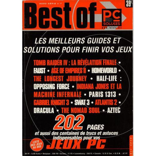Best Of Pc Soluces Hors-Série Hors-Série N° 7