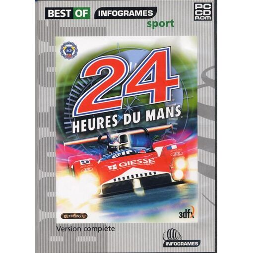 Jeu PC 24 Heures Du Mans – Big Box (Grande Boîte) – Bon État – Jeux De Course Rétro