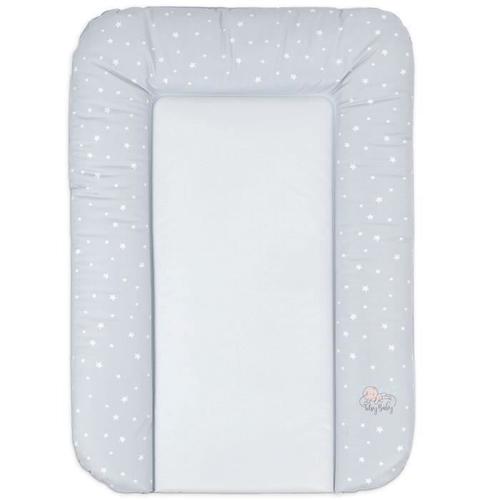 Matelas À Langer - Totsy Baby - Gris Clair - 70 X 50 Cm - Lavable Et Confortable