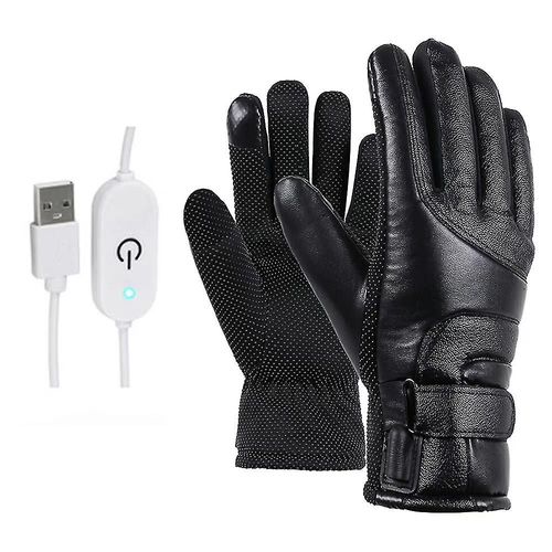 Gants Chauffants ¿¿Lectriques Usb, Mitaines De Moto D'ext¿¿Rieur Rechargeables Pour Les Mains