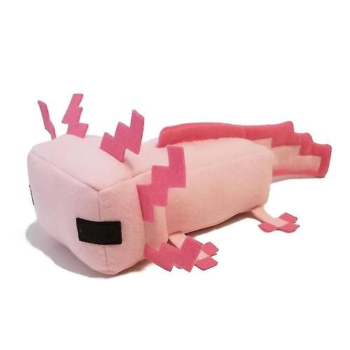 30 cm Minecraft doux en peluche poup¿¿e Rare Axolotl jeter oreiller en peluche jouets enfants cadeau d'anniversaire A